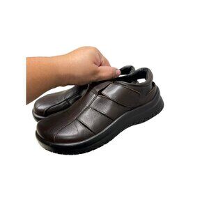 Tatami by Birkenstock Brown Leather Fisherman Sandals Unisex Women's 7 Men's 5